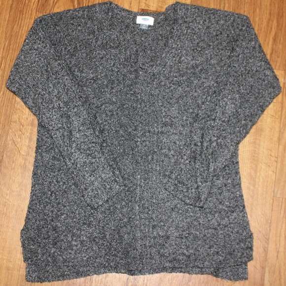 Old Navy Wool Sweater M Gray - Picture 1 of 7